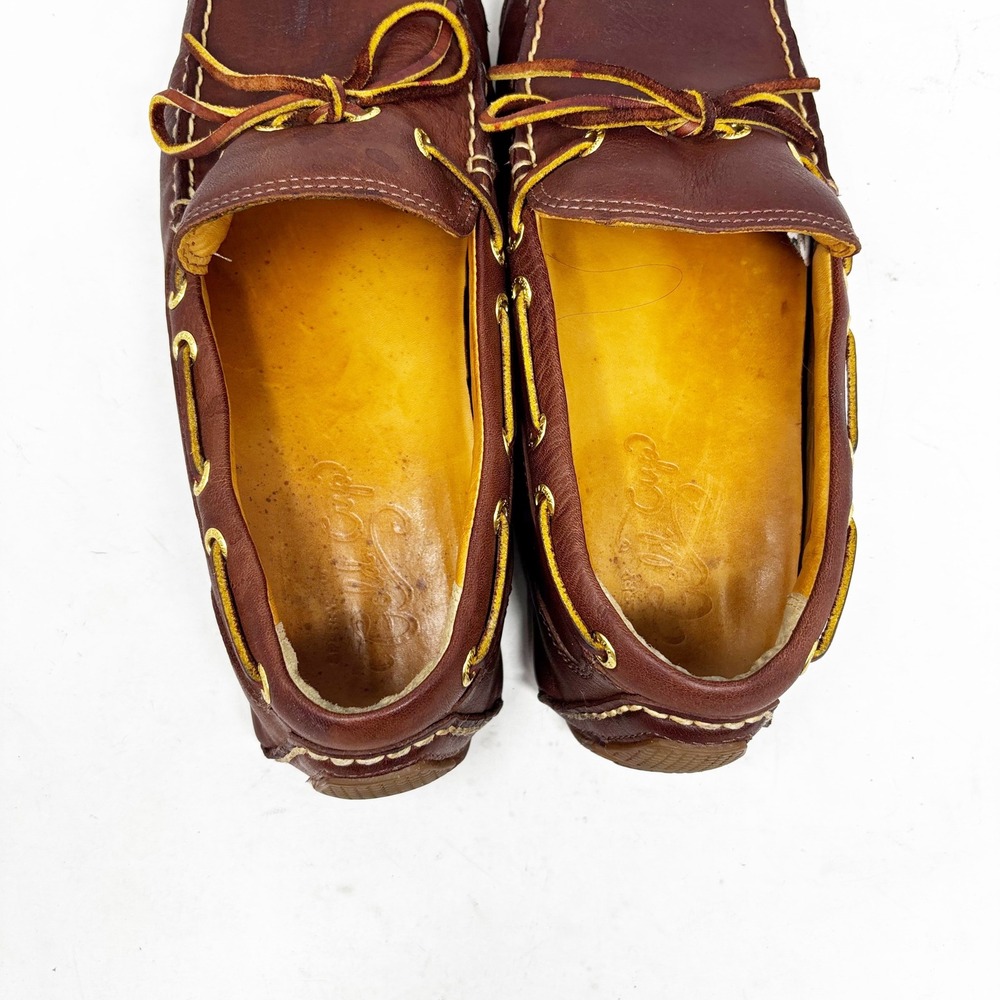 Sperry Gold Cup ASV Mens Size 10 Boat Shoes Leather Driving Moccasins Loafers - Picture 4 of 12